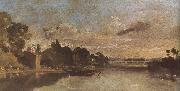 J.M.W. Turner The Thames near Waton Bridges Sweden oil painting artist